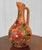 1950s Vintage 18" Tonala Mexican Pottery Floral Ewer Pitcher For Sale - Image 5 of 11