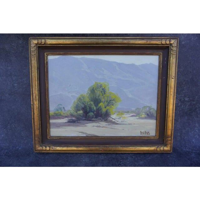 Sam Hyde Harris - Palo Verde Fantasy - Oil on Board For Sale In Los Angeles - Image 6 of 7