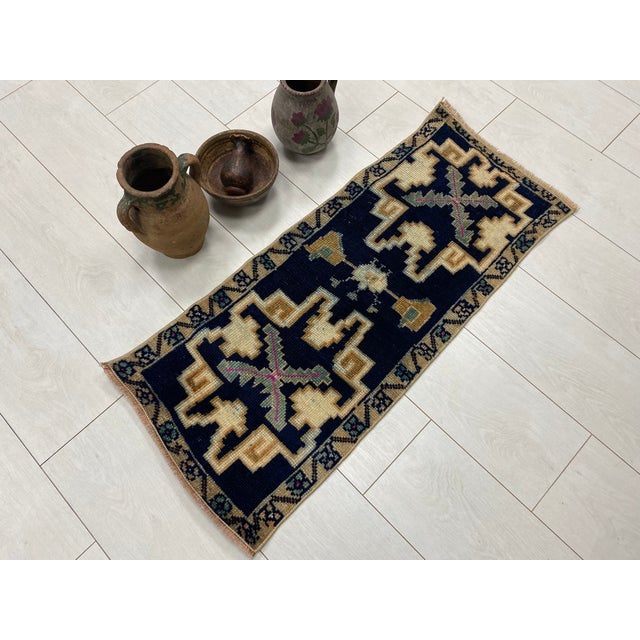 Oushak Handknotted Area Carpet For Sale - Image 4 of 6