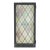 Tudor Diamond Shape Leaded Stained Glass Steel Casement Window For Sale