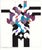 Modern Totem Paintings by Mike Bathum - Set of Four For Sale - Image 3 of 7