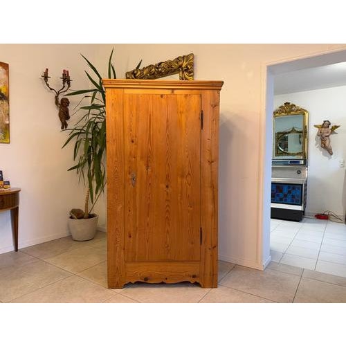 Rustic Biedermeier Bread Cabinet For Sale - Image 13 of 13