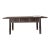 Antique Elm Wood Console With Painted Finish 3 Drawers 82" For Sale