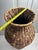 1980s Tall Wicker Basket 22” For Sale - Image 9 of 9