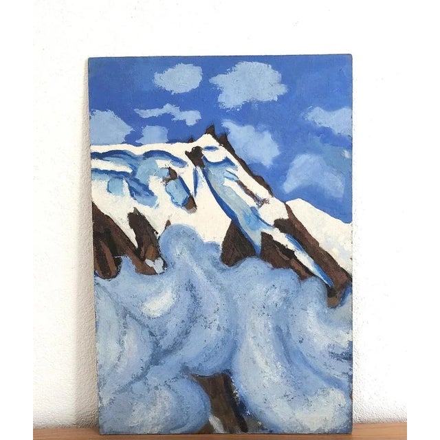 Painter born in 1930 and died in 1995.He was active in Geneva and had several exhibitions in Geneva and Paris. This piece...