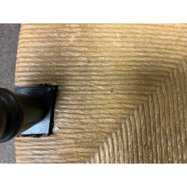 Black 20th Century Reproduction Mushroom Cap Armchair For Sale - Image 8 of 13