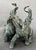 Bronze Elephants in a Circle with a Crystal Ball, 1980 For Sale - Image 4 of 8