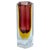 Murano Faceted Red and Yellow Sommerso Glass Vase from Mandruzzato, 1960s For Sale - Image 9 of 9