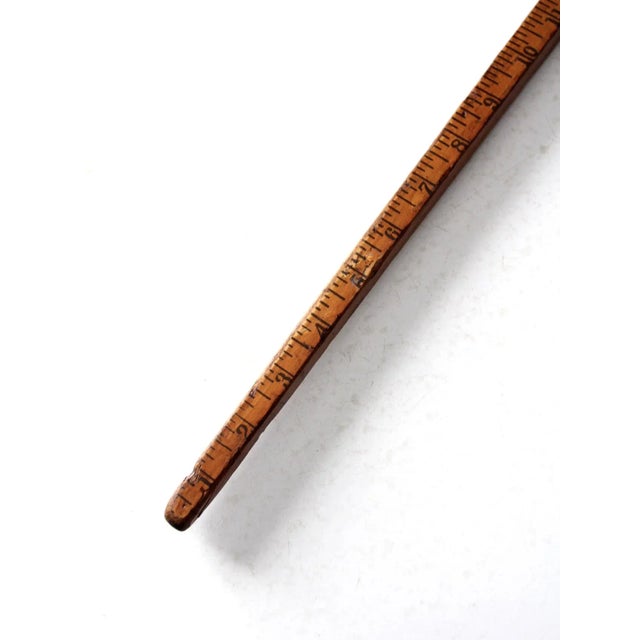 Vintage Tapered Measuring Stick For Sale - Image 6 of 13