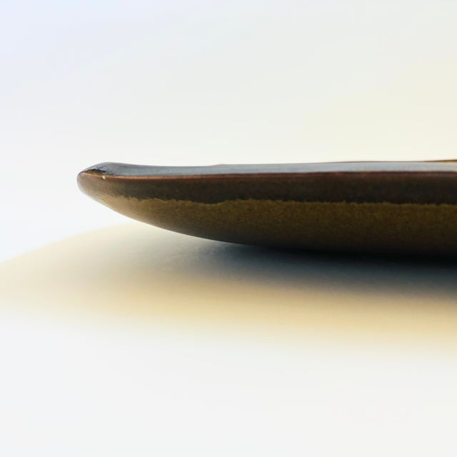 Dora De Larios Art Pottery Ram Tray For Sale - Image 11 of 13