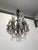 19th Century Crystal and Bronze Chandelier For Sale - Image 4 of 12