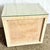 Late 20th Century Boho Chic Wrapped Wicker Glass Top Nightstand For Sale - Image 5 of 7
