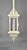 French Toleware Hall Lantern, 1920s For Sale - Image 15 of 15