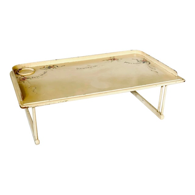 40's French Folding Bed Tray For Sale