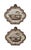 A Pair of 19th Century Painted Faience Plaques in the Style of Veuve Perrin For Sale In West Palm - Image 6 of 12