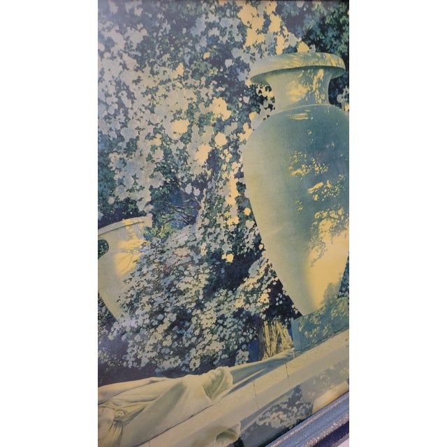 Mid 20th Century Garden of Allah Framed Print by Maxfield Parrish For Sale - Image 9 of 12