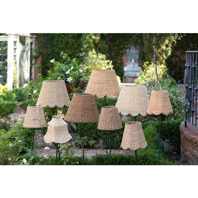 Handwoven seagrass lampshade. There is a slight variation in colors due to the nature of seagrass. Seagrass will also...