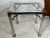 Chrome Vintage Mastercraft Style Chrome End Table For Sale - Image 8 of 13