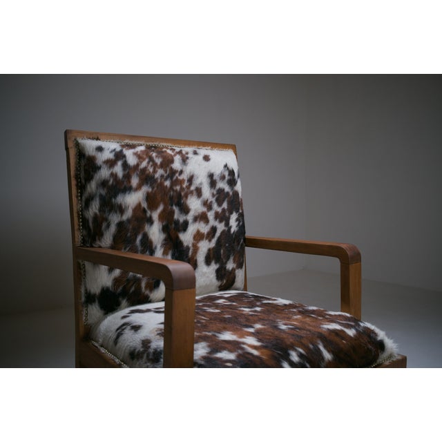 Vintage French Art Deco Lounge Chair, 1930s For Sale - Image 12 of 18