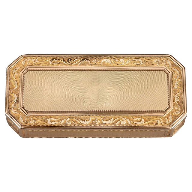 Gold Box with Cut Sides, 1790s For Sale - Image 12 of 12