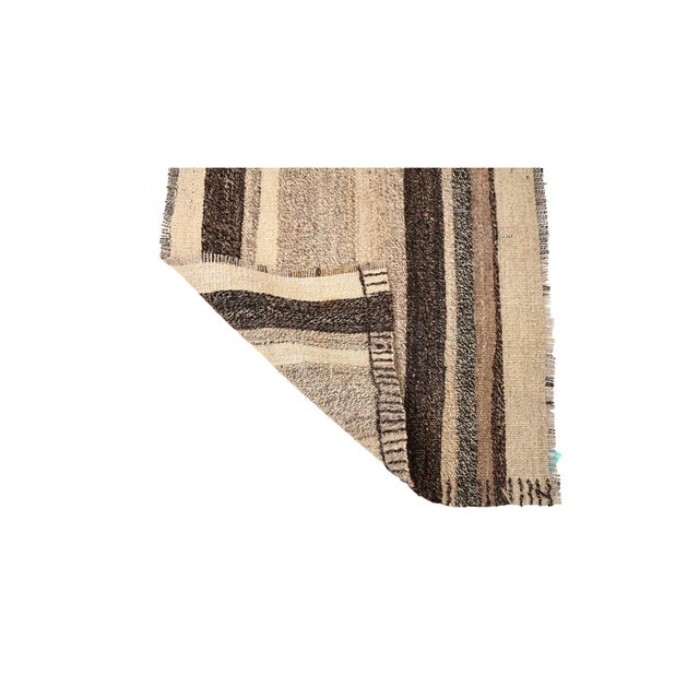 1960s Vintage Modern Mini Kilim Runner - 1`8″ X 5`10″ For Sale - Image 5 of 6
