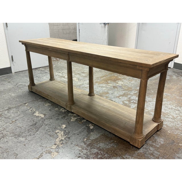 Restoration Hardware Bertrand Console Table For Sale In San Francisco - Image 6 of 12
