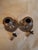 Dark Gray Pair Antique Pewter Whale Oil Finger Lamps Single Tube Drop Burners C. 1830-1850 For Sale - Image 8 of 18