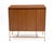 Paul McCobb Calvin Irwin Collection Bi-Fold Door 4 Drawer Dresser Credenza Chest Mahogany Brass For Sale - Image 11 of 18