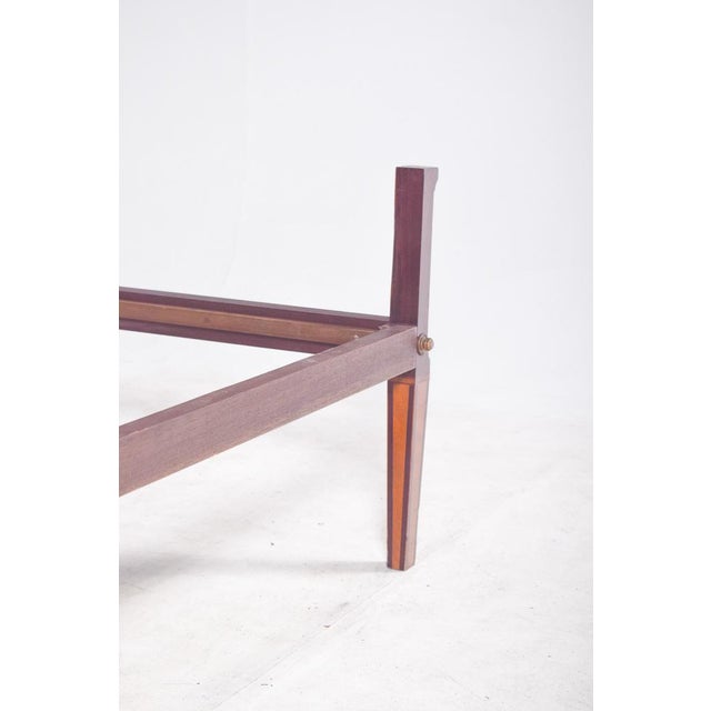 Wood Portuguese Mahogany Double Bed, 1890 For Sale - Image 7 of 10