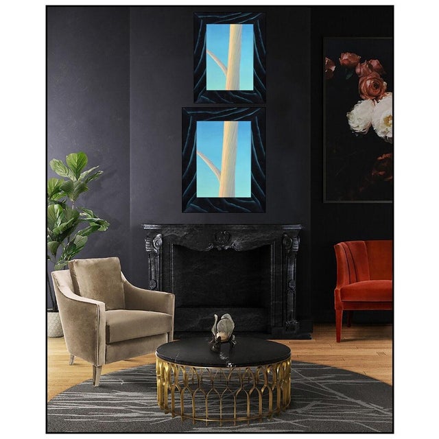 Message us to inquire about custom framing options! (Included for free with every purchase) The artwork here, "Tree at My...