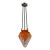 French Art Deco Pendant Light by Le Verre Francais Schneider - 1925 Cameo Lantern France For Sale