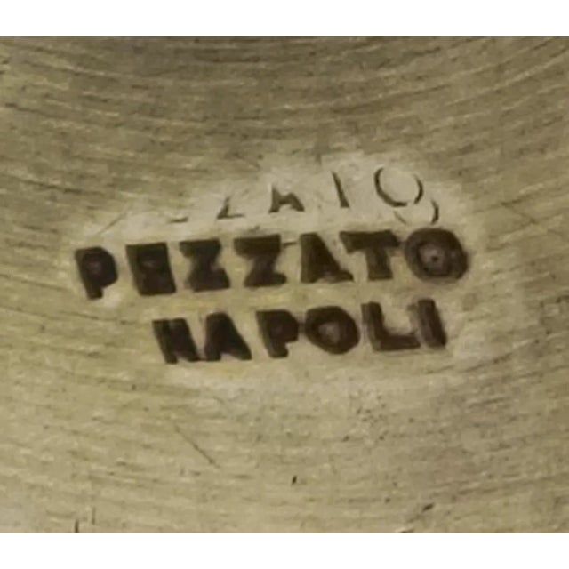 Gold Abstract Bronze Sculptures by Luigi Pezzato, Italy, 1970s, Set of 2 For Sale - Image 8 of 9