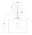 Visual Comfort Thomas O'Brien for Visual Comfort Signature Katie Dome Pendant in Hand-Rubbed Antique Brass with Seeded Glass For Sale - Image 4 of 4