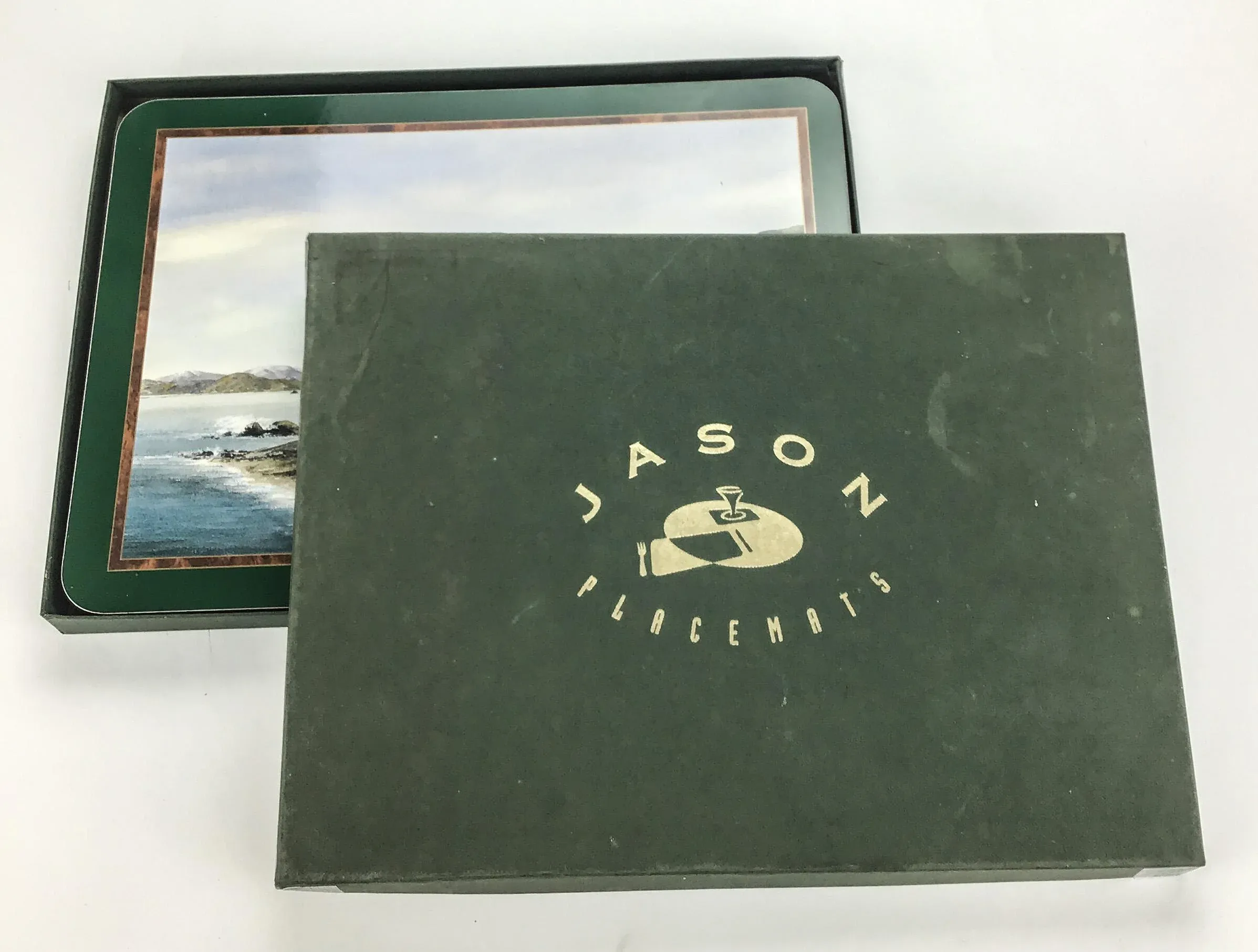 Vintage Jason Placemats Circa 1963 Set of 6 New Zealand Scenes