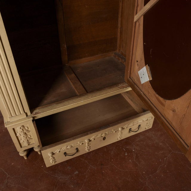 Wood 20th Century Papier-Mâché Wardrobe For Sale - Image 7 of 18