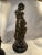 Art Nouveau Large Antique French Moreau Statue - Girl With Lamb For Sale - Image 3 of 7