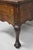Wood Antique Flip Top Georgian Chippendale Style Mahogany Shoe Shine Box Footstool For Sale - Image 7 of 18