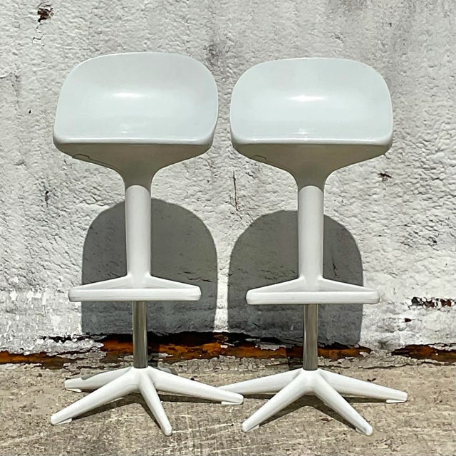 Vintage Contemporary Spool Stool by Antonio Citterio for Kartell - a ...