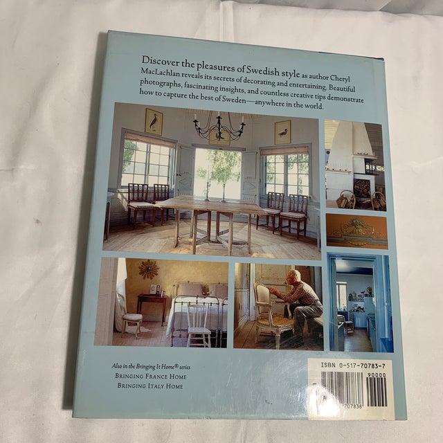 Bringing It Home Sweden by Cheryl MacLachlan Photography by Ivan Terestchenko - Blue Hardcover, 1997 For Sale - Image 11 of 11