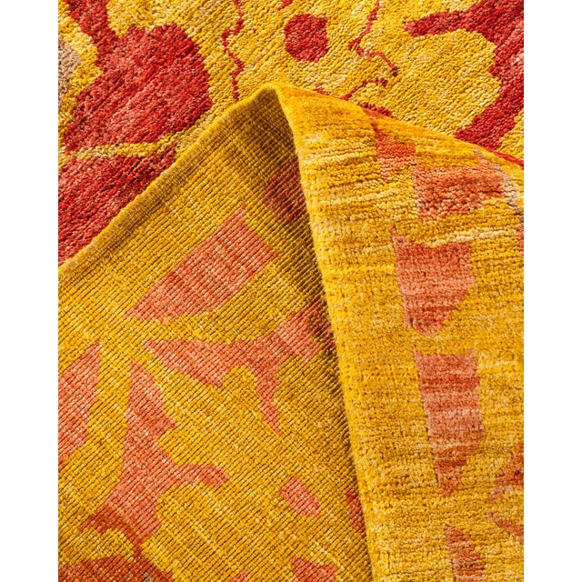 Eclectic Collection Hand-Knotted Area Rug - 8' 10" X 11' 8" For Sale In New York - Image 6 of 10