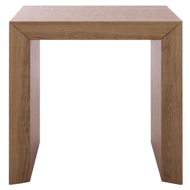 Brown Woodrow Accent Table in Natural Brown For Sale - Image 8 of 8