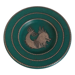 Argenta Plate by Wilhelm Kåge for Gustavsberg, Sweden, 1950s For Sale