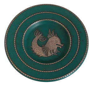 Argenta Plate by Wilhelm Kåge for Gustavsberg, Sweden, 1950s