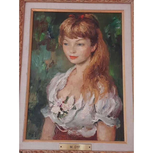 Provenance- seller purchased from : J.Richards Gallery Englenwood, N.J. Paperwork available to purchaser. World Famous...