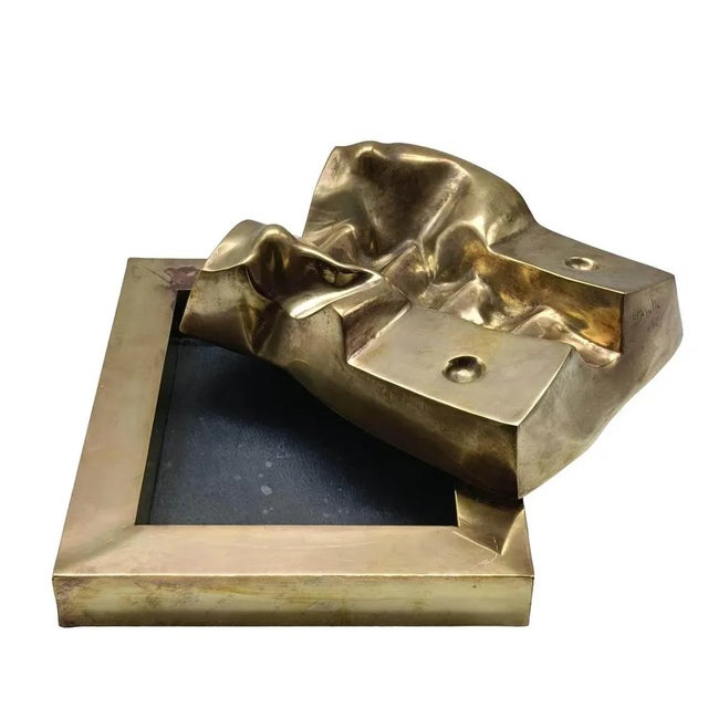 Metal Luigi Mazzella, Ciborio, 1989, Bronze Sculpture For Sale - Image 7 of 12