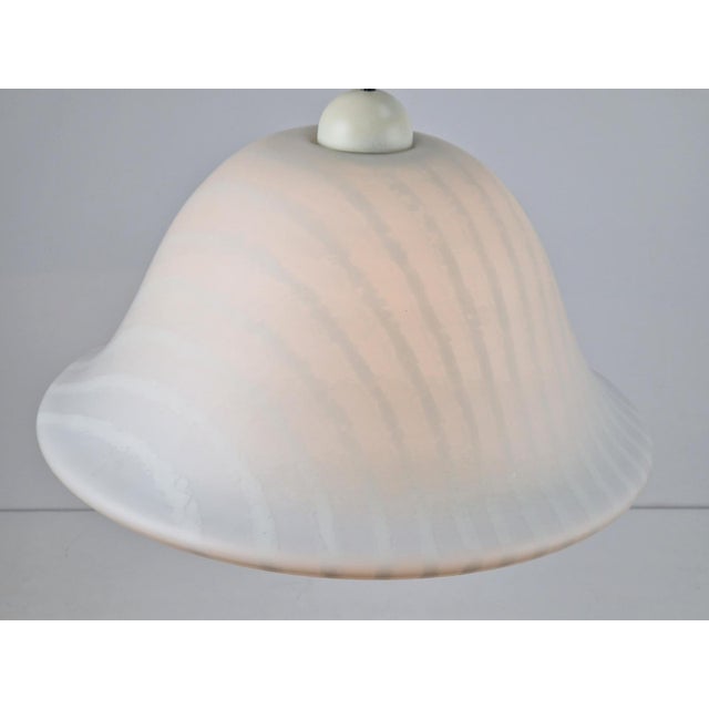 Vintage Pendant Zebra Lamp from Peill & Putzler, 1960s For Sale - Image 6 of 13