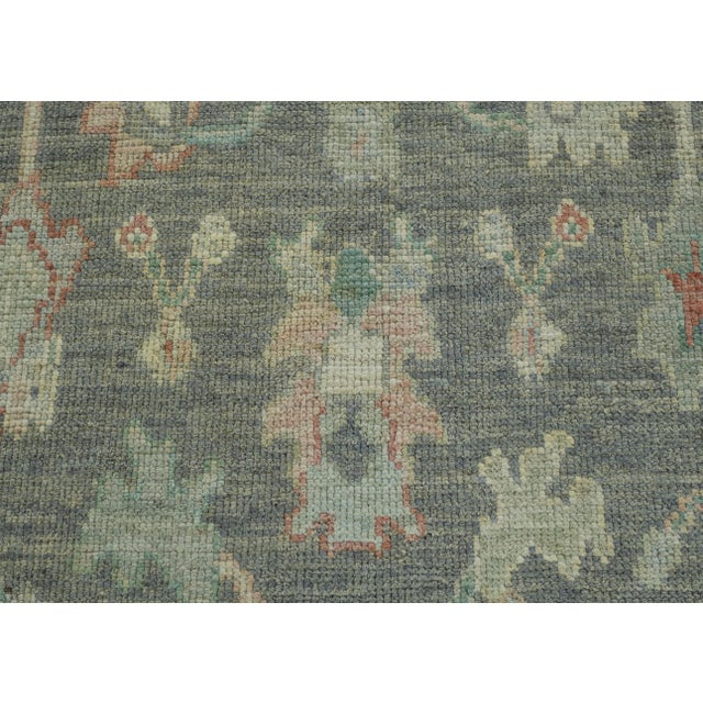 Turkish Oushak Rug 3'10" x 6' #17721 For Sale In Houston - Image 6 of 8