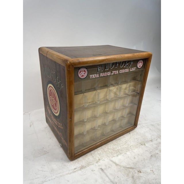 Tailoring Display Cabinet from Filofort, 1940s For Sale - Image 4 of 14