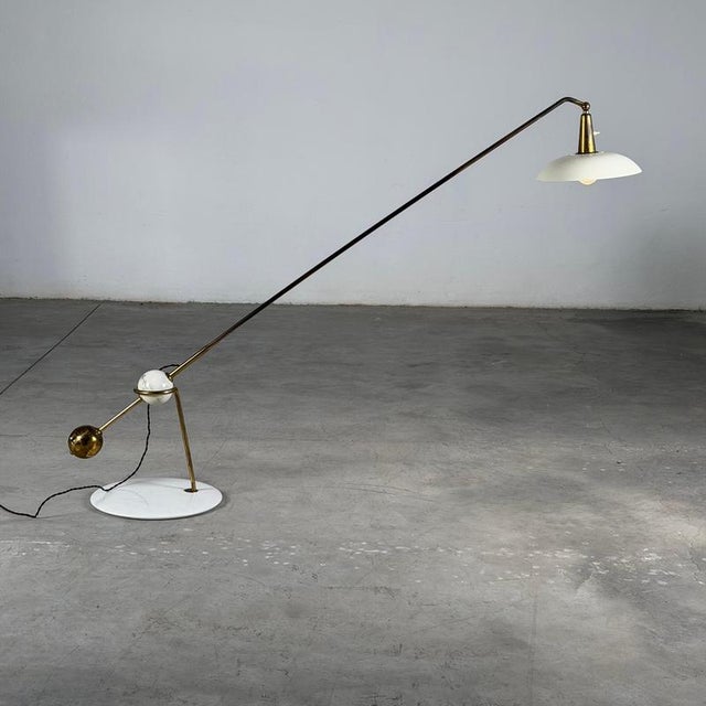 Model 1036 Floor Lamp by Gino Sarfatti for Arteluce, 1940s For Sale - Image 3 of 18