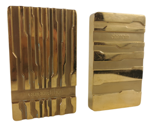 Decorative Bronze Plaques, Set of 2
